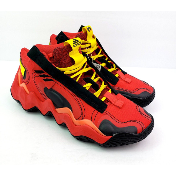 Adidas Exhibit B Candace Parker The Incredibles Womens Sz 8 Red Basketball Shoes - Picture 1 of 12